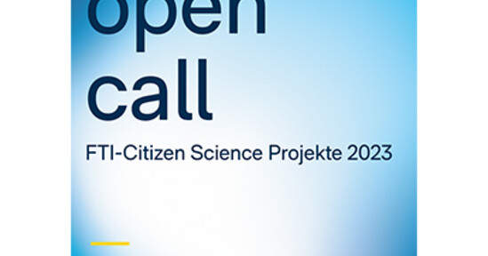 Erster FTI-Citizen-Science Call ist gestartet