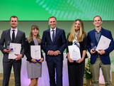 WZP 2022 Preisträger*innen mit Landesrat Jochen Danninger